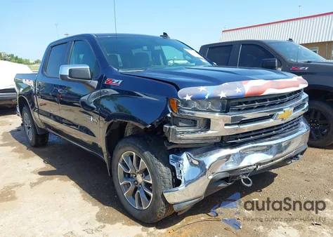 2021 Chevrolet Silverado 1500 4Wd Short Bed Lt из США, поврежденный, VIN 1GCUYDED9MZ356493